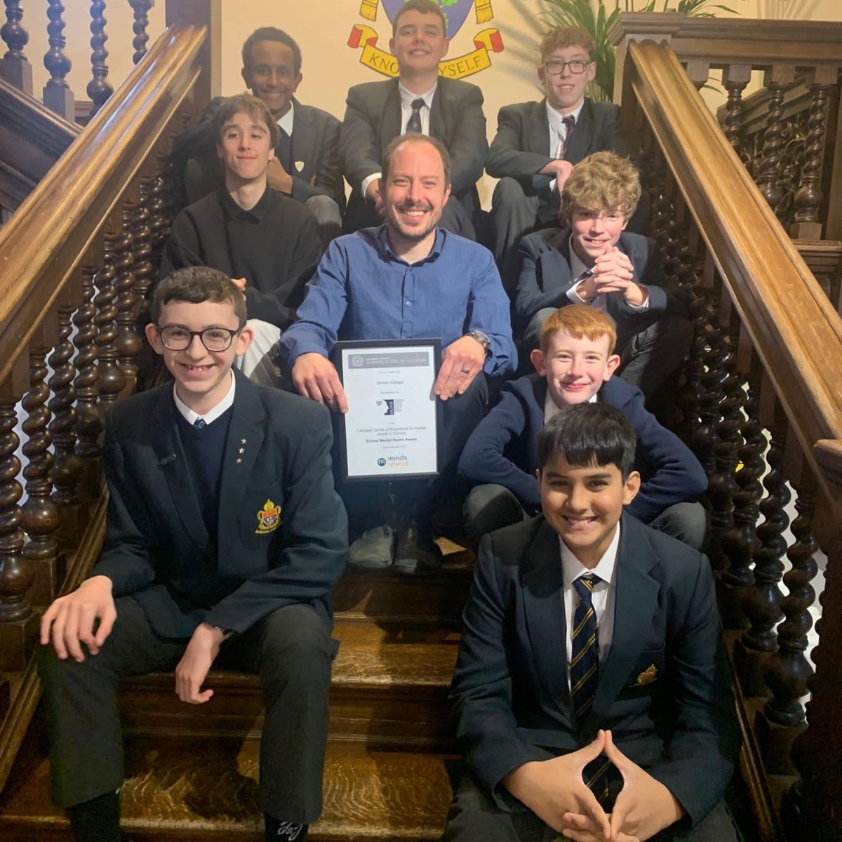 Slindon Scoops Pioneering Mental Health Award Slindon College